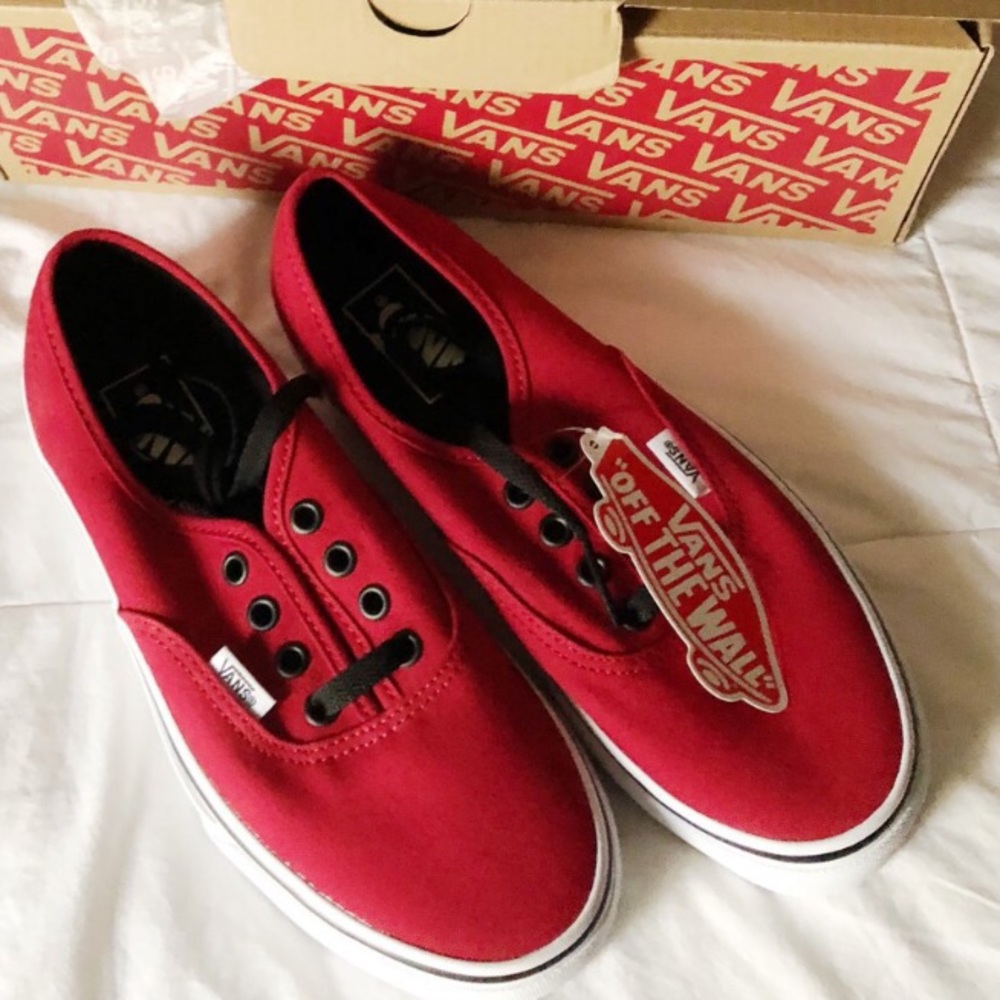 New Red Vans